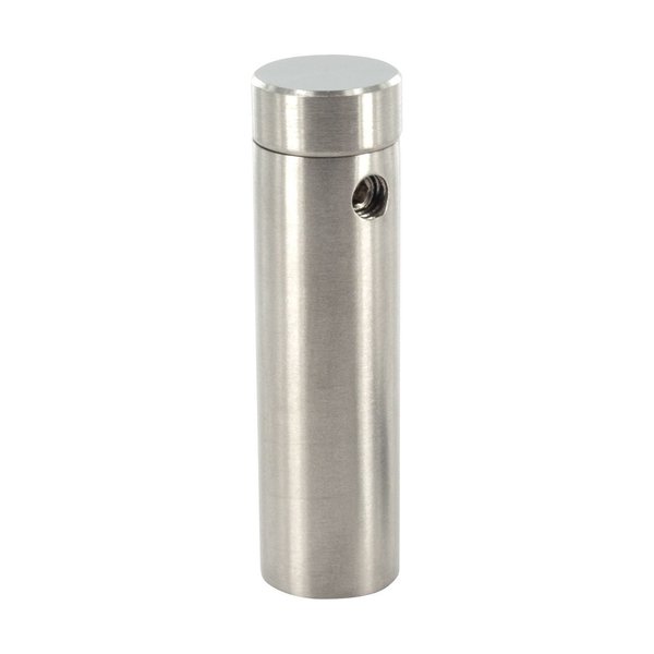 Outwater Round Standoffs, 1-1/2 in Bd L, Stainless Steel Plain, 1/2 in OD 3P1.56.00617